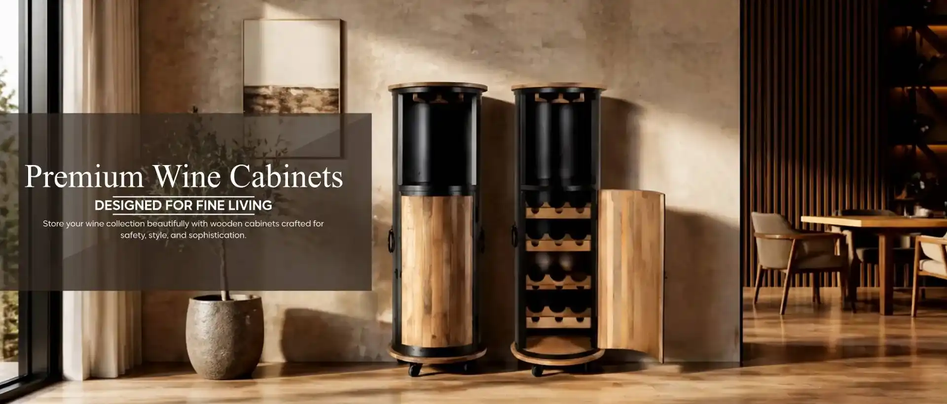 Wine Cabinets Manufacturers in India