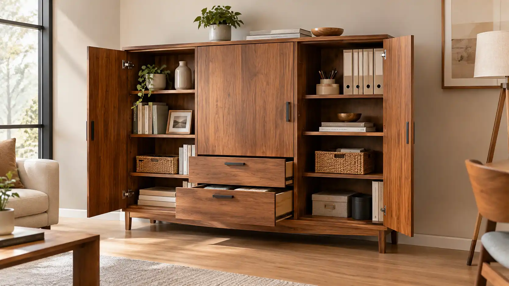 How Storage Cabinets Improve Space and Organization