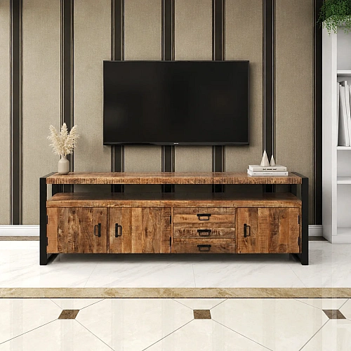 Carry Dresser 3 Doors, 3 Drawers 