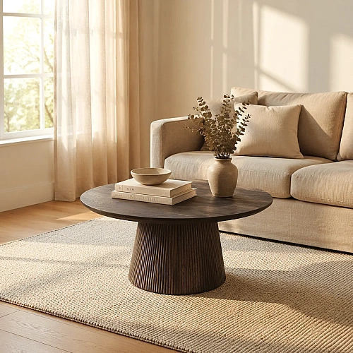 Oval Dining Brown 