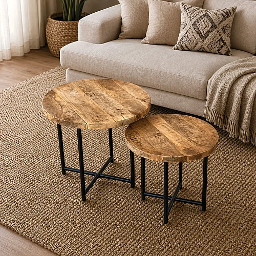 Set Of 2 Coffee Table 