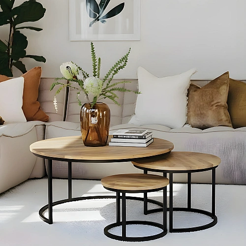 Set Of 3 Coffee Table 